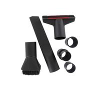 TopFilter 67975 Lot de 3 accessoires aspirateurs, embouts aspirateur, suceur aspirateur, brosse aspirateur universelle, Plastique, Noir, 3 cm