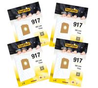 Lot de 4 packs de 4 sacs aspirateur 64917 IDE Line et Trisa Premium ref 9995450
