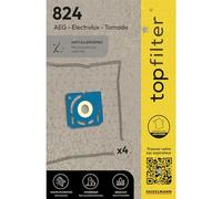 TopFilter Lot de 4 Sacs Aspirateur Compatibles Electrolux et Tornado