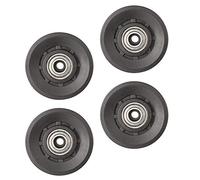 Topfinder 90 mm Universel Roulement Poulie de Roue pour câble Machine Gym équipement supplémentaire pour Porte de Garage (4Pcs)