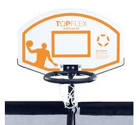 Topflex - Panier de Basket pour Trampoline Starflex Pro Elite Rectangle - 71x45cm - en Bonus Ballon et sa Pompe*