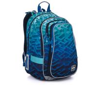 TOPGAL LYNN Sac à dos d'école à partir de la 3e artable ergonomique pour enfants - Sac d'école pour l'école primaire, labyrinthe, 27 Liter