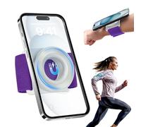 TOPGO Support de téléphone pour iPhone [rotatif à 360° et anti-chute] Support magnétique de téléphone portable compatible avec Magsafe iPhone 16 Pro Max et Android - Violet
