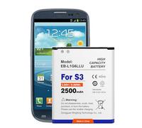 TOPGOBAT Batterie de rechange pour Samsung Galaxy S3, 4350 mAh, haute capacité, compatible avec les modèles Samsung Galaxy S3 (EB-L1G6LLU, Verizon I535 i9300, T-Mobile T999, Sprint L710, AT&T I747