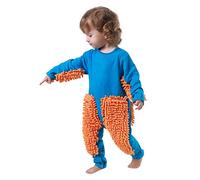 Topgrowth Accessorio Combinaison Body Garçons Onesie Crawling Baby Boys Solid Baby Jumpsuit Romper Mop Girls Infant Boys Romper&Jumpsuit Combinaison De Plage Garçons (Blue, 12-18 Months)