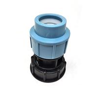 TopHomer 1 adaptateur de réservoir IBC S60X6 pour contrôler et réguler le débit d'eau, raccord droit/raccord coudé/raccord en T
