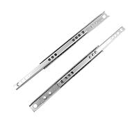 TopHomer 1 paire de glissières de tiroir en métal de 17 mm avec roulement à billes (longueur 400 mm)