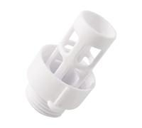 TopHomer 10184 Connecteur de vidange de piscine, adaptateur de vidange de tuyau d'arrosage en PVC, pièce de rechange compatible avec piscine ronde Intex (blanc)