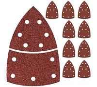 TopHomer 40PCS Feuilles abrasives pour Ponceuse Multiple - Compatible avec PSM 160 A, PSM 80 A, Prio, Ventaro, FMS 200, Intec, Octo et Autres Ponceuses de Détail - Grain Mélangé