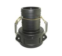 TopHomer Adaptateur femelle IBC Camlock C de 5,1 cm pour réservoir d'eau, carburant et eau