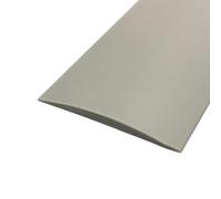 TopHomer - Bande de transition de sol autocollante en PVC pour carrelage, bois, stratifié, joint les espaces - Gris clair - 1 m x 5 cm