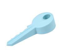 TopHomer Cale de porte universelle en silicone en forme de clé pour maison, jardin, bureau (bleu)