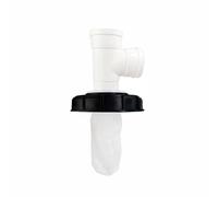 TopHomer Couvercle de filtre IBC en nylon lavable en T vertical avec filtre, adapté pour le stockage de produits chimiques, alimentaires, pharmaceutiques et agricoles liquides