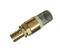 TopHomer Crepine pompe 88 x 37 mm - 1 pouce, acier inoxydable | Clapet anti-retour, tuyau aspiration, avec raccord de 25 mm