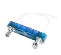 TopHomer Kit de générateur de CO2, D501 pour aquarium planté - Valve sûre - Manomètre - Diffuseur de CO2 pour aquarium - Bleu