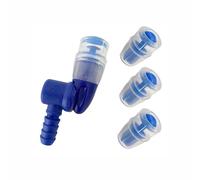 TopHomer Kit de valve de dentition de rechange pour poche à eau avec robinet d'arrêt à 360 degrés, embout buccal en silicone anti-fuite pour sac à dos d'hydratation, tuyau, bleu