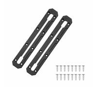 TopHomer Lot de 2 pistes de kayak, rails à profil bas, accessoires de montage pour canne à pêche, porte-gobelet, taquets d'ancrage (M)