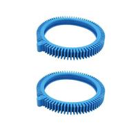 TopHomer Lot de 2 pneus de nettoyage de piscine 896584000-143, pneus avant avec bosse, compatibles avec les nettoyeurs automatiques de piscine Poolvergnuegen