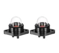 TopHomer Lot de 2 pompes d'amorçage à clipser pour carburateur, pompe de démarrage de rechange compatible avec les tronçonneuses Poulan et Echo, modèles 2150, 2150LE, 2155, 2175, 2250, 2250LE, 350