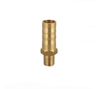 TopHomer Lot de 2 raccords de tuyau BSP en laiton 12 mm cannelés x G1/8 mâle, raccord fileté mâle BSP raccord raccord raccord cuivre coupleur adaptateur