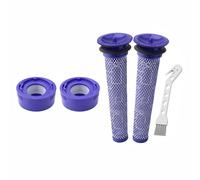 TopHomer Lot de 5 filtres de rechange pour aspirateurs sans fil, compatibles avec aspirateurs Dyson V7 Animal V7 V8 Absolute