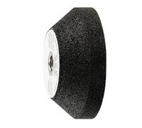 TopHomer Meule en carbure de silicium pour meuleuse d'angle, meule abrasive pour le carbure, la pierre, le marbre, le granit, le polissage, le meulage, le façonnage, le diamètre du trou M10 (60#)