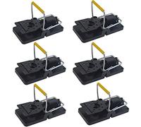 TopHomer Piège à Souris Recyclable, Pièges à Souris Qui Fonctionnent, Pièges à Souris et Piège Intérieur Tasse à Appâts pour Cuisine Garage Grange 6PCS