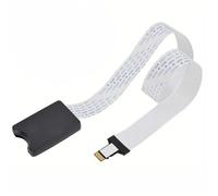 TopHomer Rallonge de câble adaptateur de 48 cm Micro SD vers carte SD flexible pour écran SanDisk/Arduino/GPS/DVD/DVR/LED