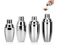 Tophomer Shaker à cocktails pour bar à domicile et barman professionnel avec shaker à cocktail en acier inoxydable 250 à 750 ml, 350 ml