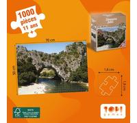 Topi Games Echapees Belles - Ardeche - 1000 Pièces