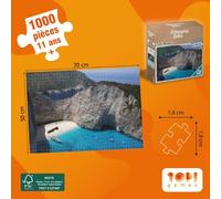 Topi Games Echapees Belles - Crete - 1000 Pièces