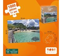 Topi Games Echapees Belles - Polynesie - 1000 Pièces