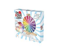 TOPI Games | en Roue Libre | Jeu de société Adaptés A Tous | 60 Roues Interchangeables + 10 Mini Jeux et 1800 Actions et Vérités | Jeu Enfant Famille | 2-12 Joueurs | 20 Min | Idée Cadeau Dès 7 Ans +