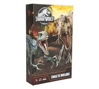TOPI GAMES - Jurassik World - Combat de Dino - Jeu de société - Jeu Enfant - A partir de 7 Ans - 2 à 4 joueurs - JKW-136001