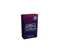 Topi Games | Open X | Le Jeu de la séduction | Jeu de société | Jeu de Couple | Jeu de cartes | 2 à 8 joueurs | 20 Min | 110 cartes Quesstions et 32 Cartes Figures | Idée Cadeau Couple Saint Valentin