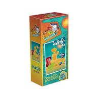 Topi Games | Puzzle Zig et Sharko 100 Pièces Enfant 6 Ans+ | Poster Inclus | Jeu de Société Calme et Éducatif | Série Télé Française | Personnages Animés | Format 49 x 36 cm | Marque Française
