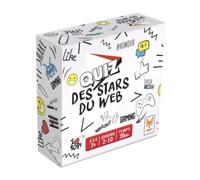 Topi Games | Quiz des Stars du Web | Jeu de Société Famille Enfant Dès 7 Ans | Cartes YouTube TikTok Instagram | 40 Cartes, 240 Questions | 2 à 10 Joueurs | 20 Min | Culture Numérique Ludique