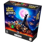 Topi Games | The Lapins Crétins - Heroes | Jeu de Société Tactique et Humour | Duel et Battle Royale | Jeu de Cartes et Deckbuilding | Enfants dès 7 Ans | 2 à 6 Joueurs | Cartes Moona | 30 Min | VF