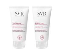 Topialyse Crème Barrière - Soin Réparateur Anti-Grattage & Anti-Irritations - Visage, Corps & Mains - Peaux Sensibles à Tendance Atopique - Résiste à l’Eau - Made in France - Lot de 2x50ml