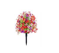 Topiary Ball Plant - Artificial 22 Inch Garden Decor, UV Resistant Fade Free Design, Outdoor Porch Patio Ornament, Entryway Pathway Accent Piece, Realistic Green Sphere | Stylish Landscaping Accessory