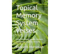 Topical Memory System verses: using the NIV 1984, WEB, KJV and YLT