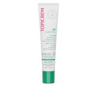 Topicrem - AC CONTROL Fluide Matifiant - 40 ml | Soin Visage Anti Sébum, Anti Brillance - Matifie le Teint 12h, Resserre les Pores - Peaux Sensibles, Mixtes à Grasses