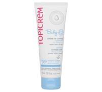 Topicrem - Baby, Crème de Change Barrière - Apaise, Nourrit, Répare le Siège de Bébé - Hydrate 8h, Renforce la Barrière Cutanée - Irritations et Rougeurs - Sans Parfum - Fabrication Française - 75 ml