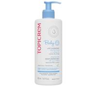 Topicrem - Baby, Lait Hydratant Protecteur pour Bébé, Visage & Corps - Hydrate 48h, Nourrit, Protège la Peau - Texture Onctueuse, Parfum Délicat, Peaux Sensibles - Fabrication Française - 500 ml