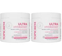 Topicrem - Baume Corps Réconfortant Ultra Hydratant - Nourrit, Protège et Hydrate la Peau - Texture Riche, Odeur Délicate, Peaux Sensibles et Sèches, Dès 3 Ans, Fabrication Française - 380 ml