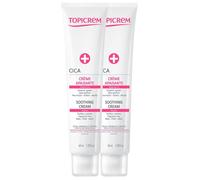 Topicrem CICA - Peaux irritées Crème Apaisante Réparatrice Lot de 2 x 40 ml