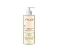 Topicrem Gel nettoyant surgras DA peaux sensibles, très sèches et atopiques Flacon pompe 500 ml