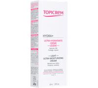 Topicrem HYDRA+ Crème Hydratante Éclat Légère 40 ml - Tube 40 ml