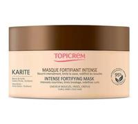Topicrem - KARITÉ, Masque Capillaire Fortifiant Intense au Beurre de Karité - Démêlant Cheveux, Nourrit, Fortifie et Apaise - Cheveux Texturés - Texture Onctueuse - Fabrication Française - 250 ml