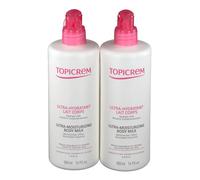 Topicrem Lait Corporel 2x500ml